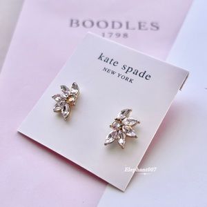 Kate spade pink flower earrings